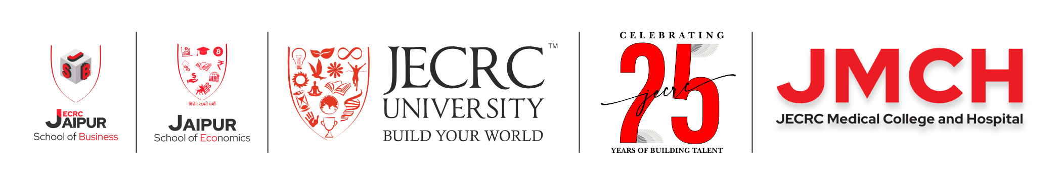 JECRCU Logo Strip